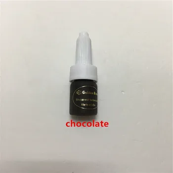 

2 pc chocolate color Microblading permanent makeup art pigment eyebrow eyeliner lip body art ink