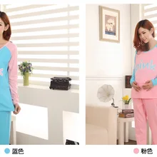 2в1 использование: комплекты одежды для беременных и хлопковые пижамы для кормящих женщин, одежда для кормления грудью, весна-осень-зима