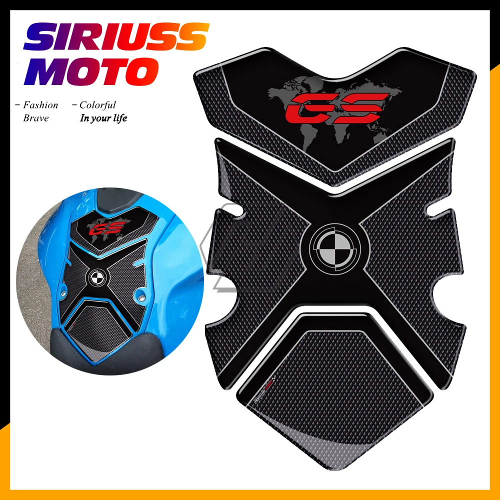 

3D Motorcycle Fuel Gas Tank Pad Protector Case for BMW F650GS F700GS F800GS F650 F700 F800 GS