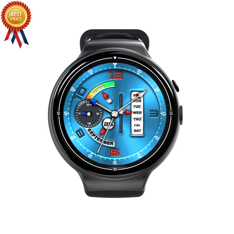 classic I4 Air 3G Smart Watch 2GB 16GB 2MP Android 5.1 MTK6580 Quad Core HeartRate Monitor Tracker Bluetooth WIFI GPS Smartwatch