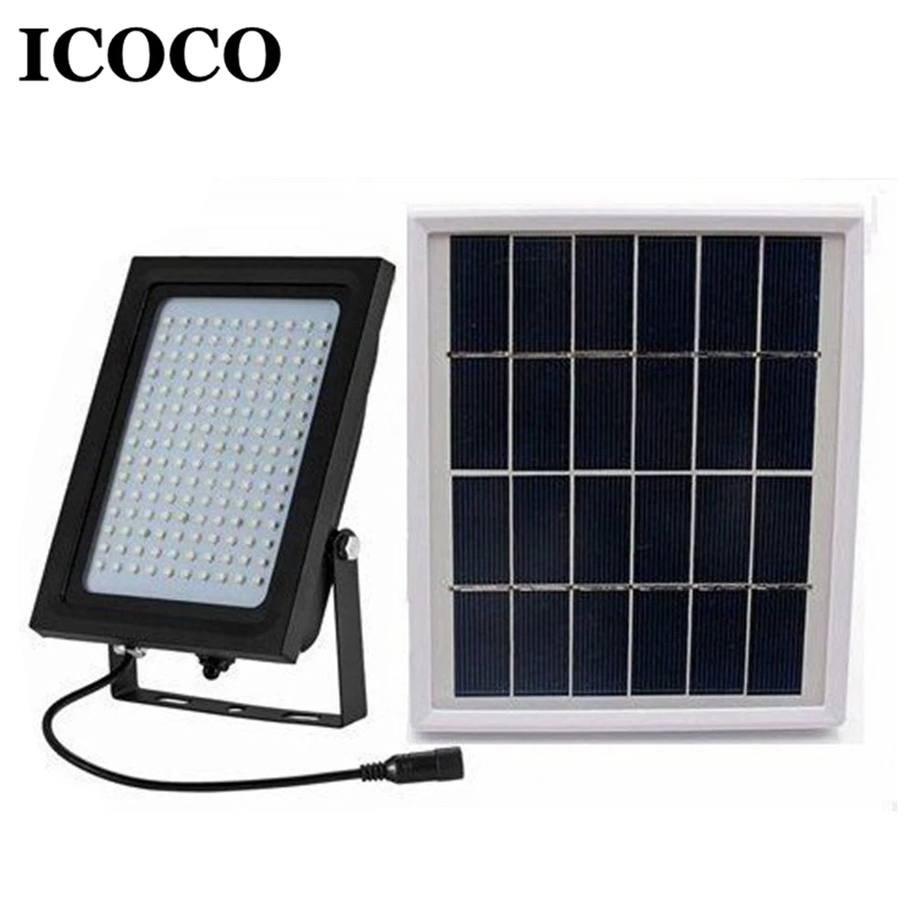 

ICOCO 150 LEDs Solar Power Human Body Motion Sensor Lamp Waterproof Energy Light for Outdoor Garden Security Leds Path Lamp