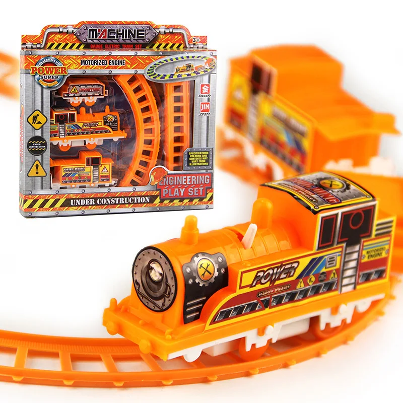 

Hot Interesting Children Toy Train Assembling Track Train Model Children Intelligence Education Toy Train Model Toy Dropshipping