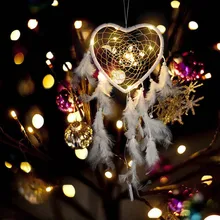 Хранитель снов ручной работы перья ночник автомобильный Настенный декор идеально подходит для того, чтобы повесить в вашей гостиной домашний декор