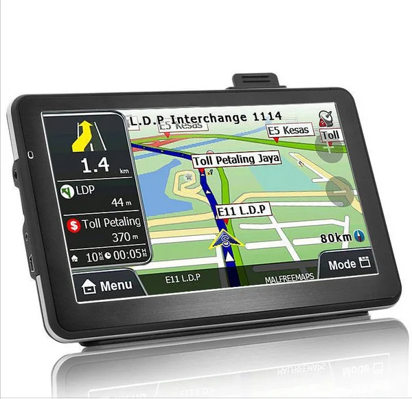 

7 Portable Windows CE 6.0 GPS Car Navigation System Device Bluetooth Multi-language 3D Map FM CMM TV Extended Memory Slot