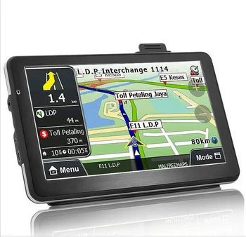 

7 Portable Windows CE 6.0 GPS Car Navigation System Device Bluetooth Multi-language 3D Map FM CMM TV Extended Memory Slot