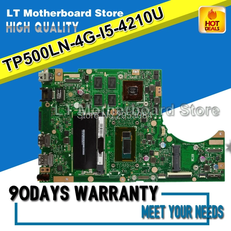 

TP500LN Motherboard REV2.0 I5-4210 For ASUS TP500L TP500LB Laptop motherboard TP500LN Mainboard TP500LN Motherboard test 100% OK