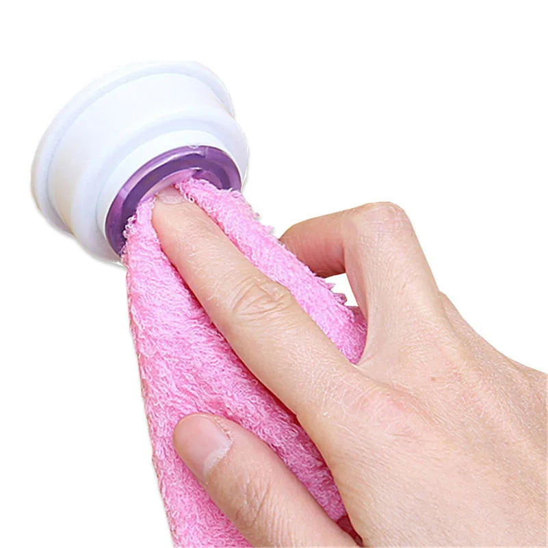 PXMOI 4PCS Convenient Kitchen Storage Hooks Washing Cloth Hanger Rack Towel Holder Sucker Wall Window No punching Bathroom Tool | Дом и сад