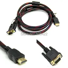 10 шт./партия Full HD 1080 P HDMI Male to 15 Pin коннектор переходник конвертер кабель для HDTV