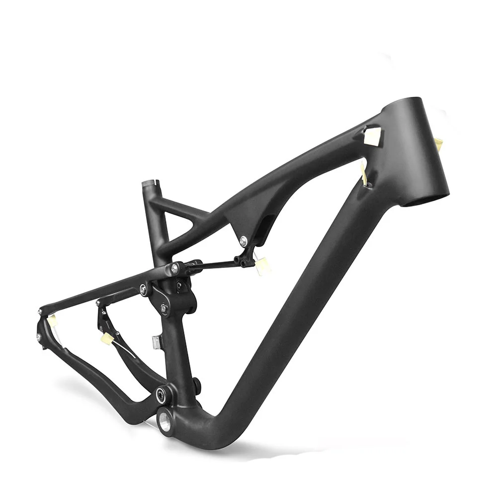 MTB Full Suspension Frame 27.5er UD Matte Mountain Bike Carbon Frame 650b Bicycle Frame MTB 16