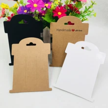 100 Uds tarjetas de Clip de pelo multiestilo accesorios para el cabello tarjeta para presentación de joyas Clip de pelo de moda Paquete de tarjeta clásica Vintage