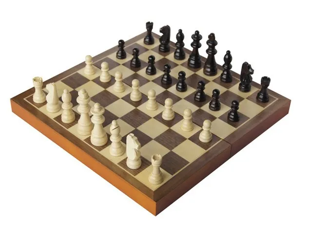 Luxury chess and checkers game wooden board games .new arrival for 2014! | Спорт и развлечения