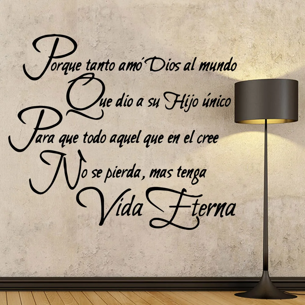 

European-Style sentence Wall Sticker Home Decoration Accessories For Living Room Kids Room Mural Poster