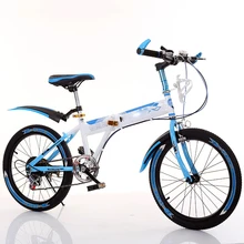 2017 Rushed Special Offer 16kg 120kg 18kg Steel Children Folding Bike 18 Inch 20 22 Outdoor Sports Mountain Speed Kids Bicycle