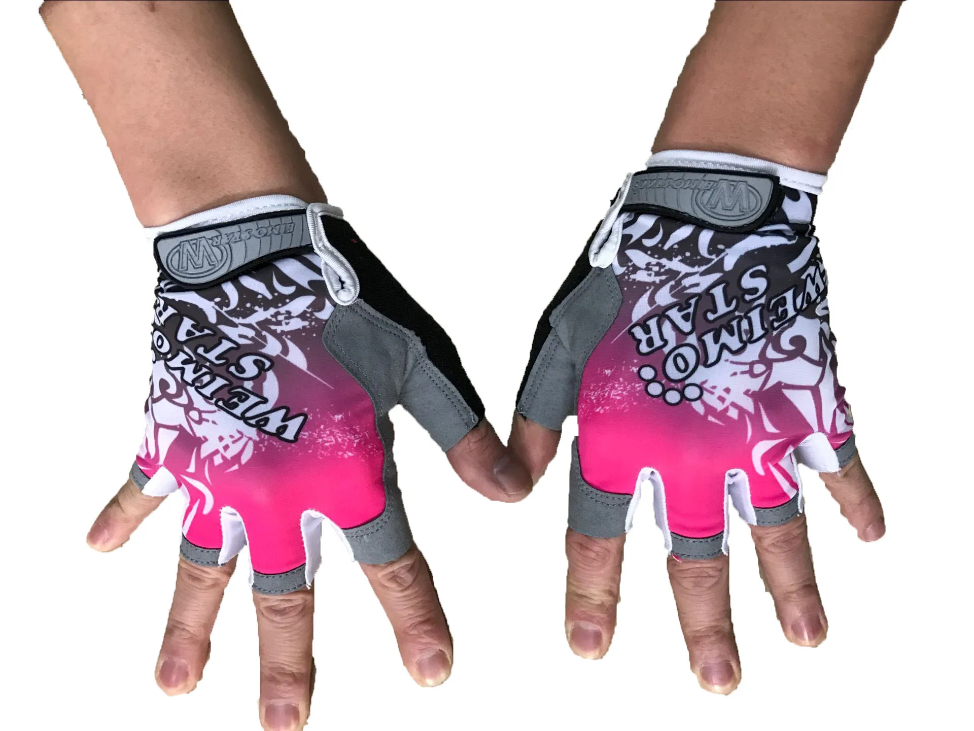 

Colored bike Riding fitness gloves Full Finger Bicycle Cycling Motorcycle Gloves Men Women Horse Cycling Gloves