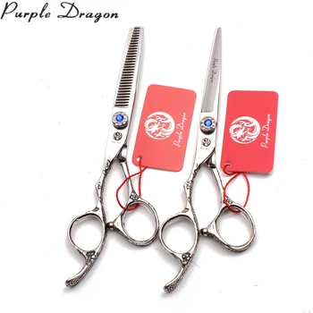 

Left-Hand 5.5" 440C Shiny Barber Shears Hairdressing Scissors Cutting Shears Thinning Scissors Hair Scissors Dropshipping Z8002
