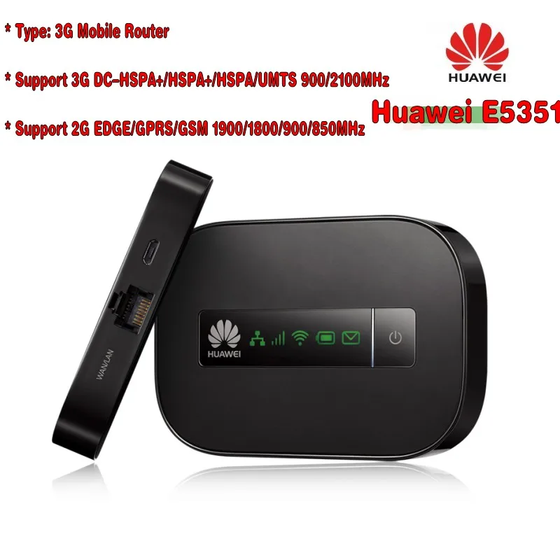  Lot of 10pcs Original Unlocked Huawei e5351 21.6Mbps 3g wifi hotspot mobile wifi router