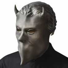 Рок-н-ролл безыменный вурдалак группа Grucifix папа Эмери для взрослых латексная маска на все лицо маска на Хэллоуин Косплей костюмы маски