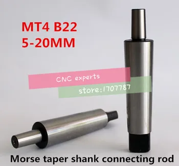 

Reducing Drill Sleeve MT4 to B22 5mm-20mm Morse Taper Shank Drill Chuck Arbor Drilling Lathe Machine Capacity 5-20mm