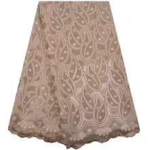 2018 Hot Sale African Swiss Voile Lace For Wedding Dress Sewing High Quality French Stones Swiss Voile Laces in Switzerland 1247