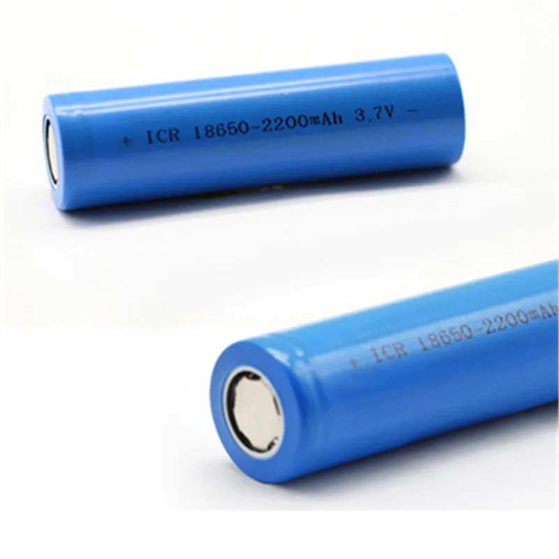 

4PCS/lot 18650 Rechargeable battery batteries 2200 mah 3.7V Li-ion Actual capacity 2200mah for power bank flashlight vtc5 batte