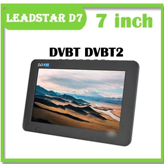 LEADSTAR D10 10 дюймов светодиодный ТВ цифровой плеер DVB T T2 AC3 аналоговый все в одном Портативный ТВ Поддержка USB TF ТВ программы автомобильное зарядное устройство подарок