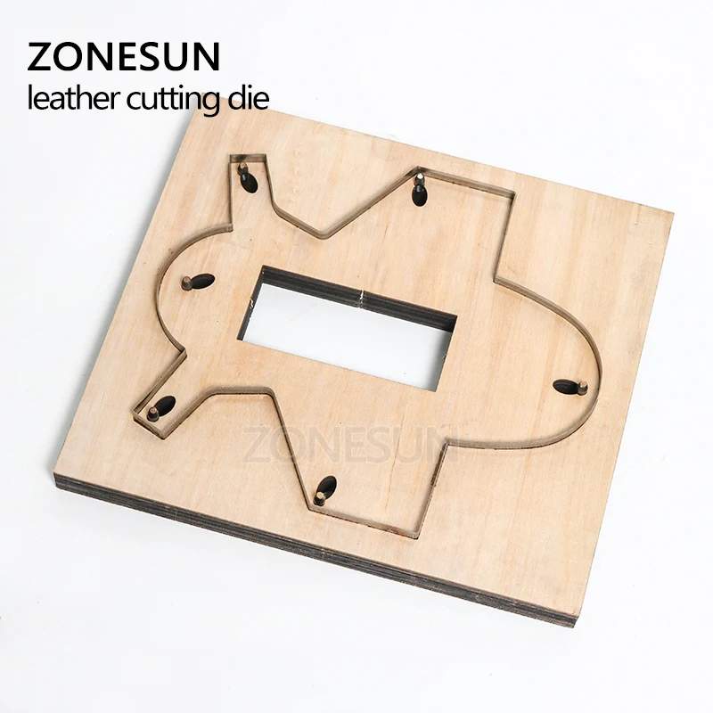 ZONESUN Z101 изготовленный на заказ высекальный штамп для кожи лазерный нож