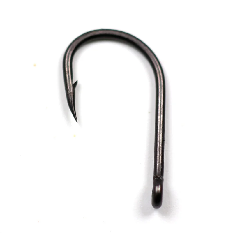 Bimoo 100pcs 2 4 6 8 Coated Beaked Tip Sharp Carp Fishing Hooks