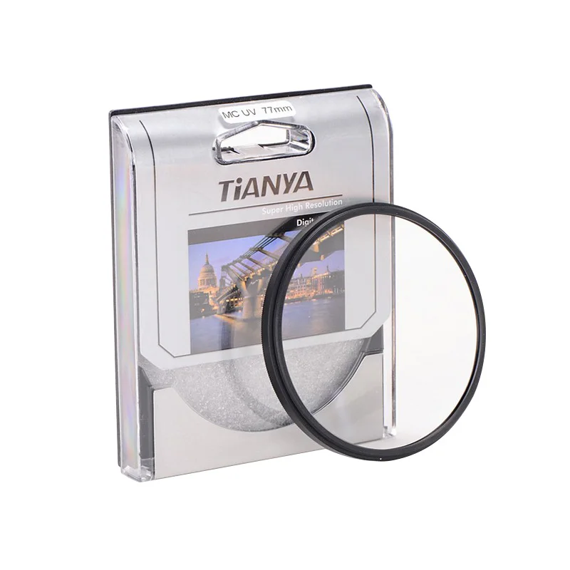 Tianya uv фильтр MCUV 37 40 5 43 46 49 52 58 62 67 77 82 86 мм mcuv 4 слойные фильтры покрытия для