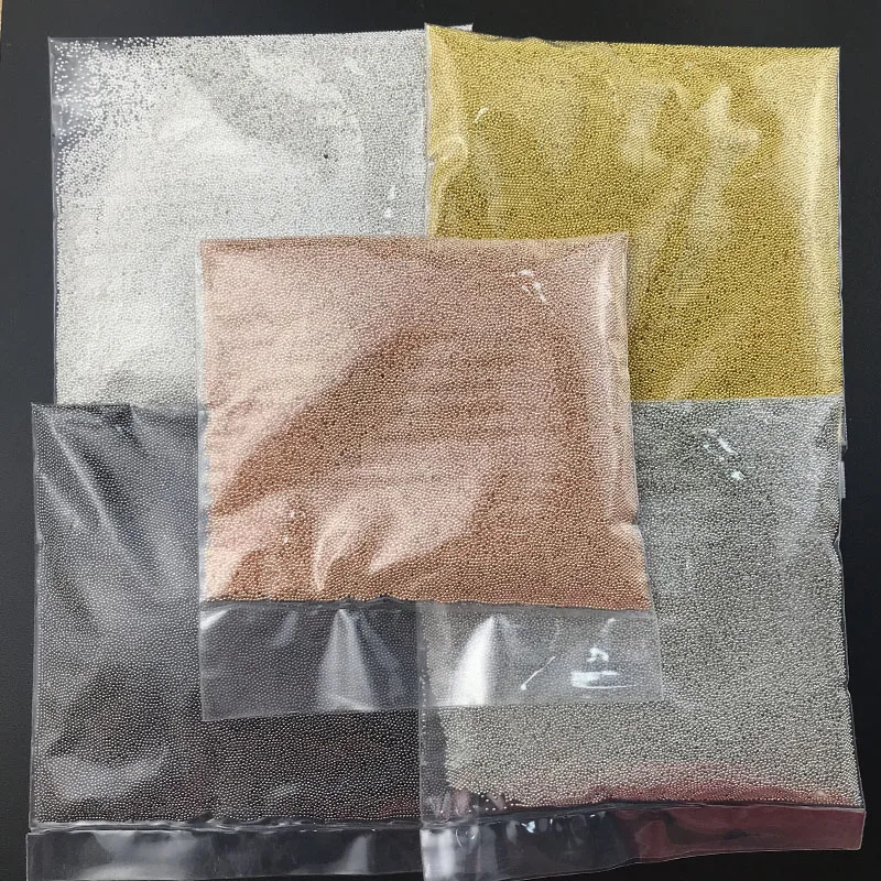 Günstige Swagpick 300g Stahl Ball Metall Silber Gold Caviar Perlen Mini Nagel Kunst Dekorationen Großhandel Preis