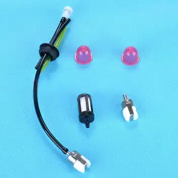 

5Pcs Carburetor Accessory Fuel Gas Tank Grommet Line Filter Vent Primer Bulb Set