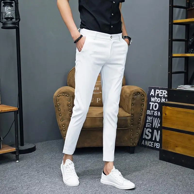 2018-new-pantalon-homme-korean-fashion-solid-pants-men-slim-fit-casual-ankle-length-streetwear-suit-pant-trousers-men-clothing (1)