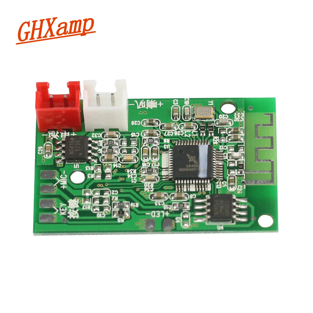 Ghxamp моно 3 Вт Bluetooth Плата усилителя 4 2 Класс D аудио Телефоны Компьютеры ПК динамик