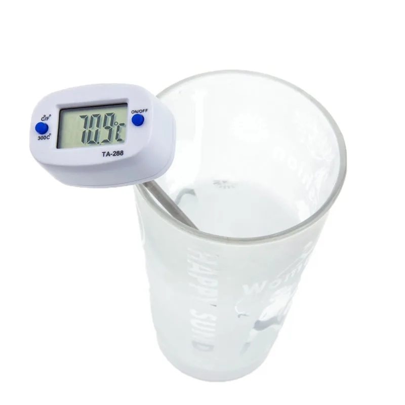 

TA288 Pin Shape Digital Termometer Instant Read Pocket Oil Milk Coffee Water Test Kitchen Cooking Thermometer Digital F XHC88