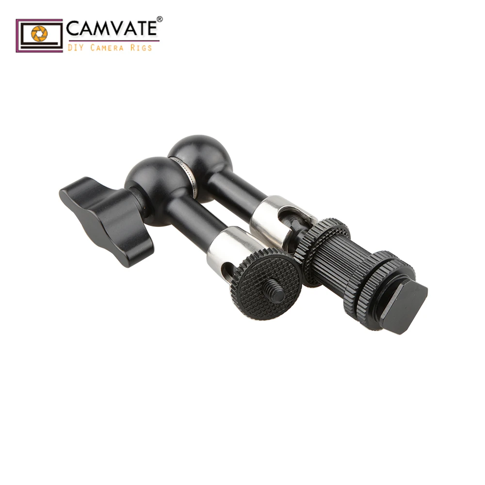 CAMVATE 7 &quotАртикуляционная Магия Кронштейн с 1/4&quot винтовым креплением для вспышки