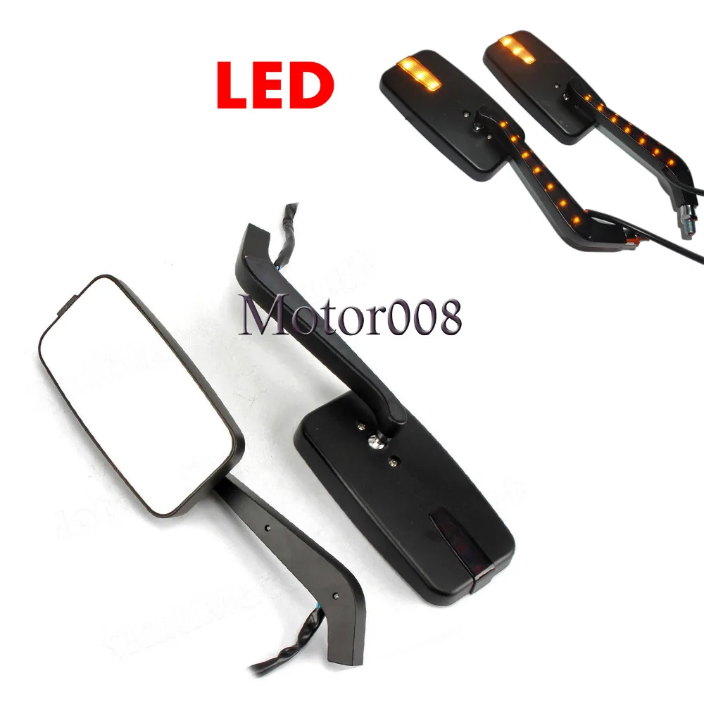 1 paire de clignotants LED pour moto Perles rondes Feux de course Harley Feux arri/ère LED Clignotant pour moto Indicateur LED