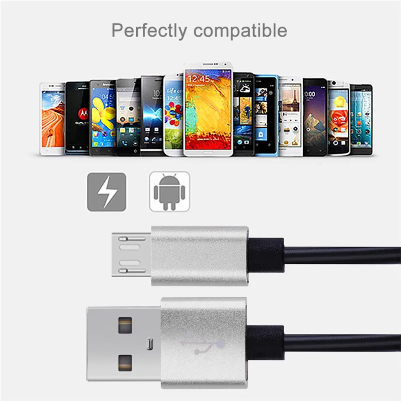 Весенний Micro USB кабель для Huawei Honor Play 7/7A Pro/6C 7A 7C 7X/9 Lite/6C Pro Быстрая зарядка