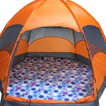 VILEAD 220x220 см Коврик для пикника на открытом воздухе, для кемпинга, для пикника, замшевый шестиугольный пляжный коврик, влагостойкий алюминиевый коврик для пикника, водонепроницаемый коврик для кемпинга