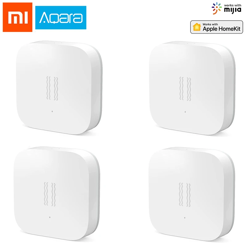 

Xiaomi Aqara Smart Vibration Sensor ZigBee Shock Sensor for Home Safety, for Xiaomi Mi Home App International Edition