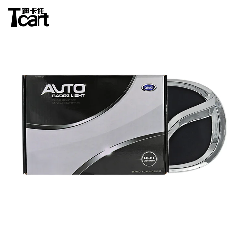 

Tcart Car Styling 1set 4D Cold light Rear Badge Bulb Emblem Logo Light for Mazda 2 3 6 8 for Mazda CX7 LED Rear Logo Light