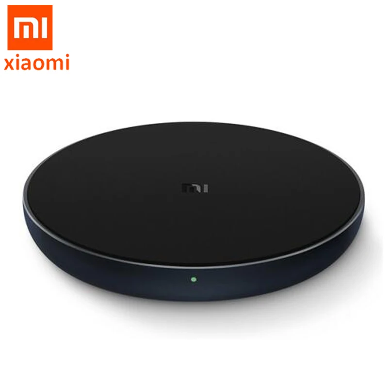

Original Xiaomi 10W max Qi Wireless Charger for iPhone X/8 Fast Wireless Charging pad for Samsung S9/S9+ S8 Note 9 MI MIX 2S