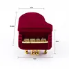 1 Piece unique piano Velvet Jewelry Box Wedding Ring Box Gift Box Holder Jewellry Wrap for Earrings Necklace Bracelet Display ► Photo 2/6