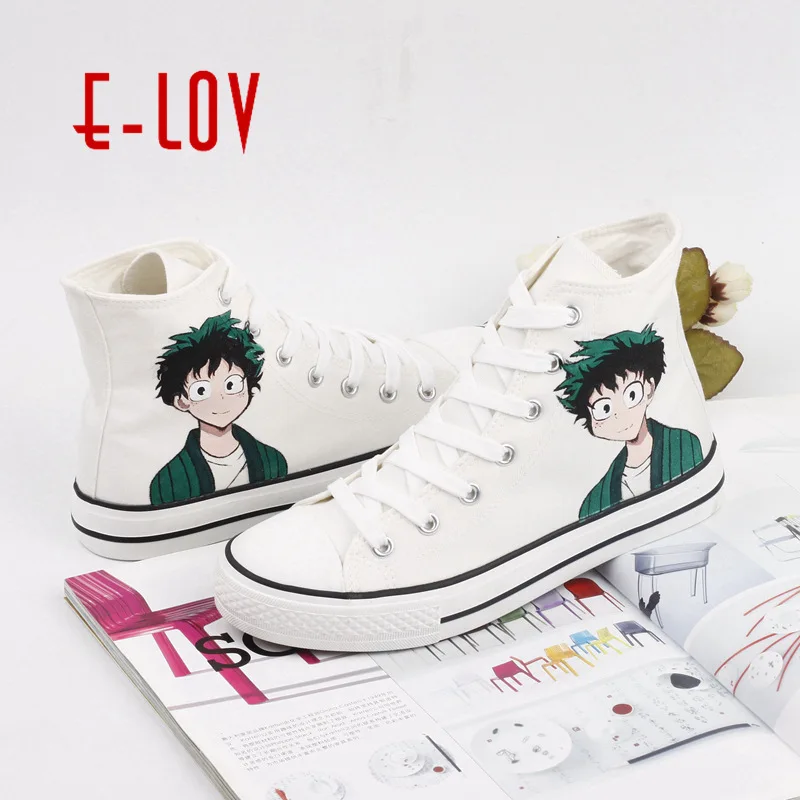 Real Hero School Comic Hand Shoe Canvas Shoe High Help Leisure Time 2019 Platform White Shoes Woman Sneakers Zapatos De Mujer Real Hero School Comic Hand Shoe Canvas Shoe High Help Leisure Time 2019 Platform White Shoes Woman Sneakers Zapatos De Mujer
