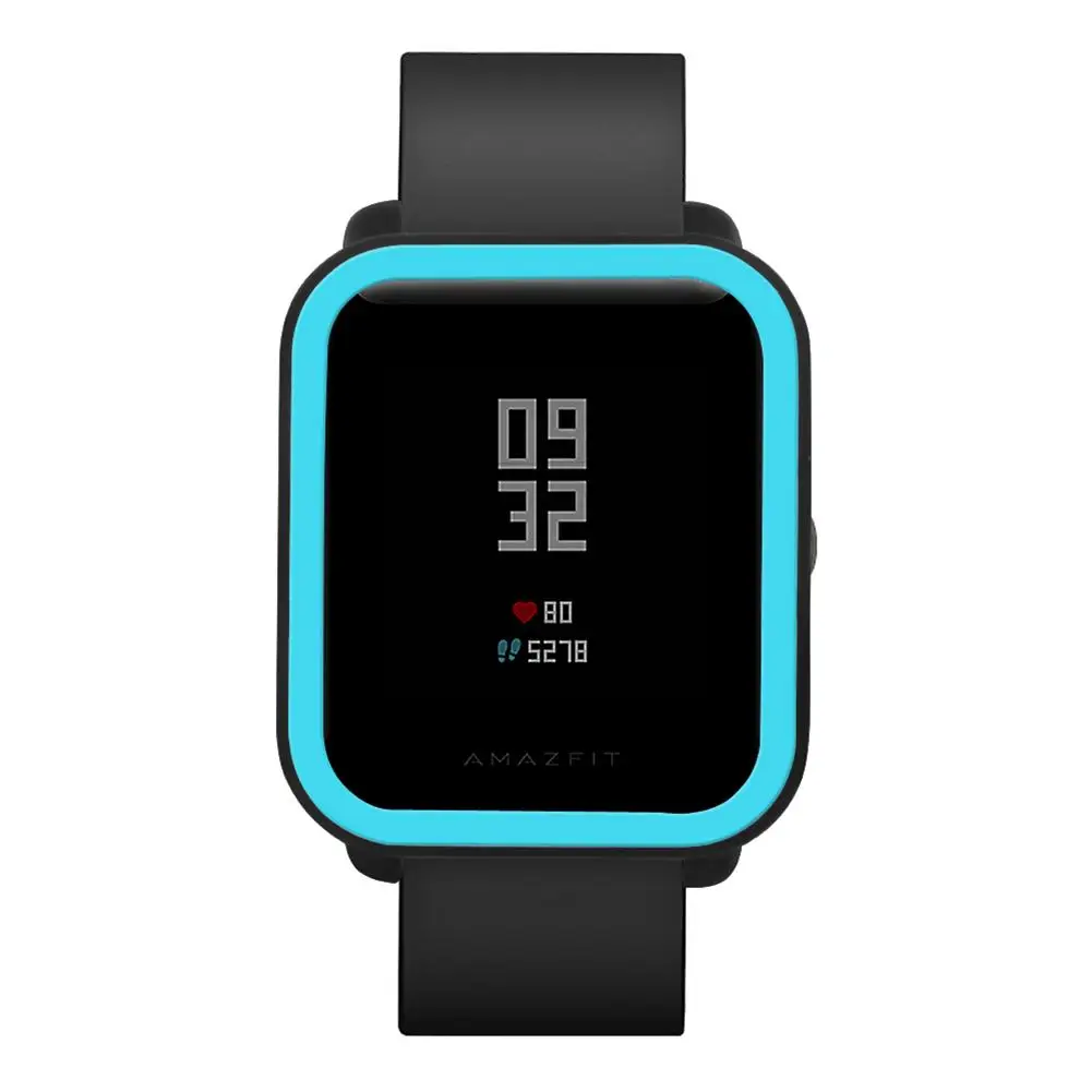 Мягкий ТПУ защитный силиконовый чехол для Huami Amazfit Bip Молодежные Часы SmartWatch Watachband Спортивные товары аксессуары