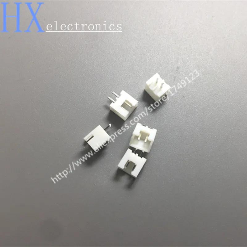 XH2.54-2P 2.54mm pitch White Tower Connector Straight needle seat XH2.54 Cable 0.02yuan_
