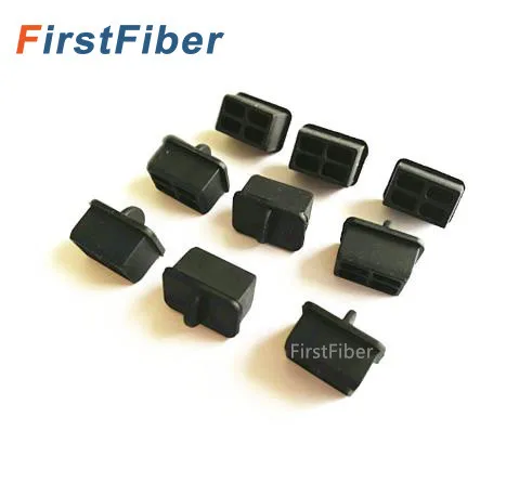 

FirstFiber 100pcs SFP Dust cap SFP Transceiver Switch Port Dust Cover / Plug / Cap fits all LC type ports