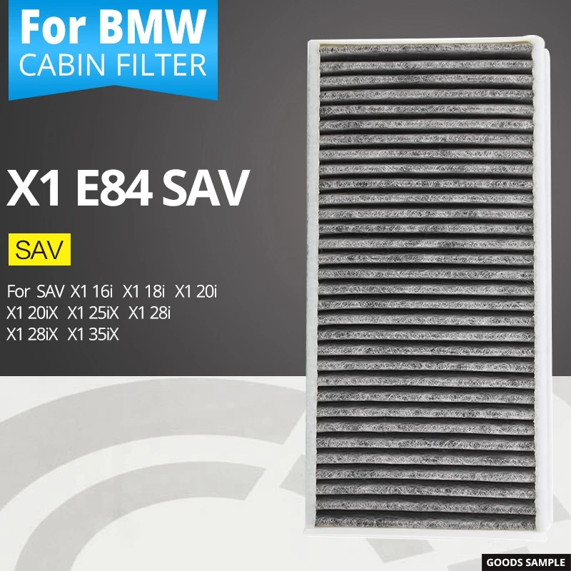 Air conditioning filter for BMW X1E84 SAV X1 16i X1 18i X1 20i X1 20iX