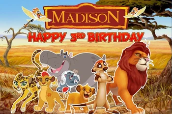 

custom lion king happy birthday baby child photo background photography backdrops quality vinyl