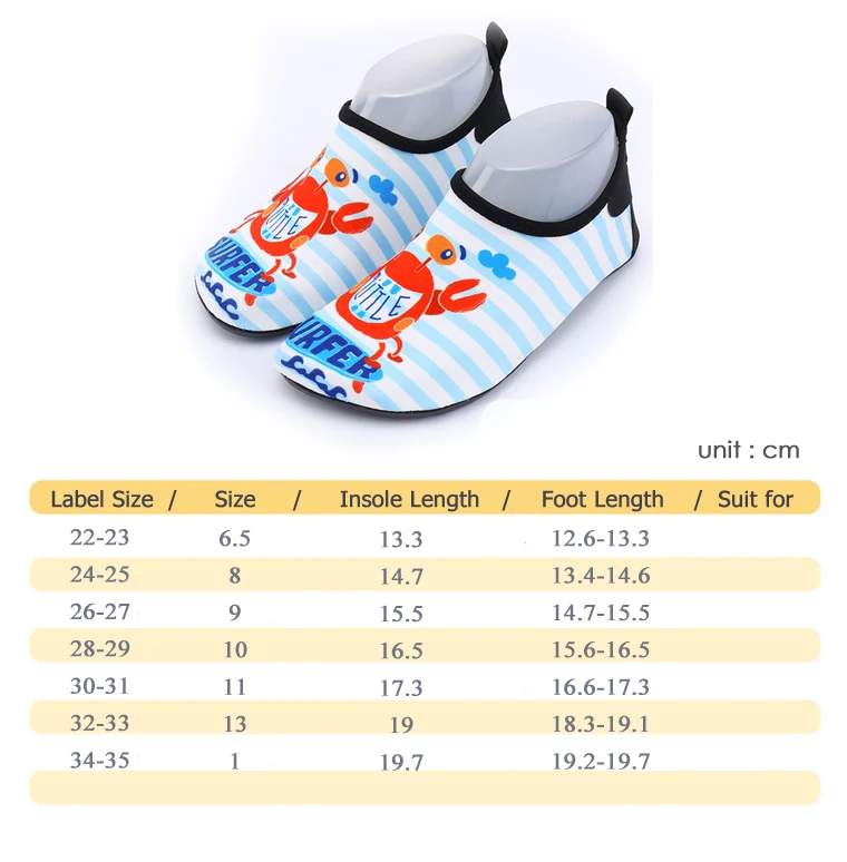 Детская пляжная летняя обувь для плавания с героями мультфильмов для маленьких мальчиков, спортивная обувь для серфинга для маленьких