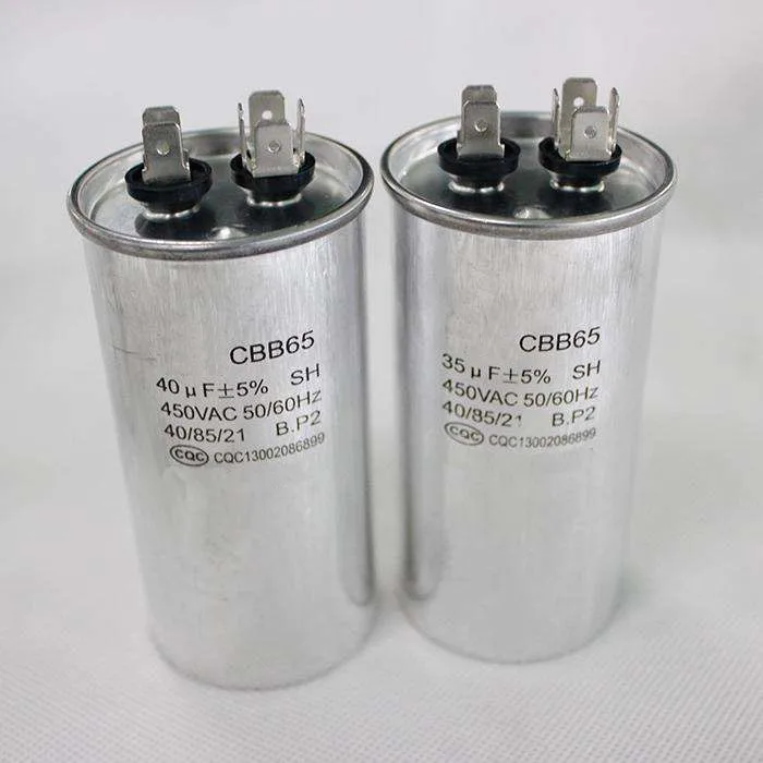 CBB65 Motor Capacitor Air Conditioner Compressor Start Capacitor CBB65