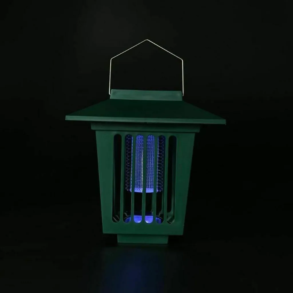 Светодиодный светильник на солнечных батареях с вредителями Жук Zapper уничтожитель насекомых и комаров лампа для сада Прямая поставка Apr24